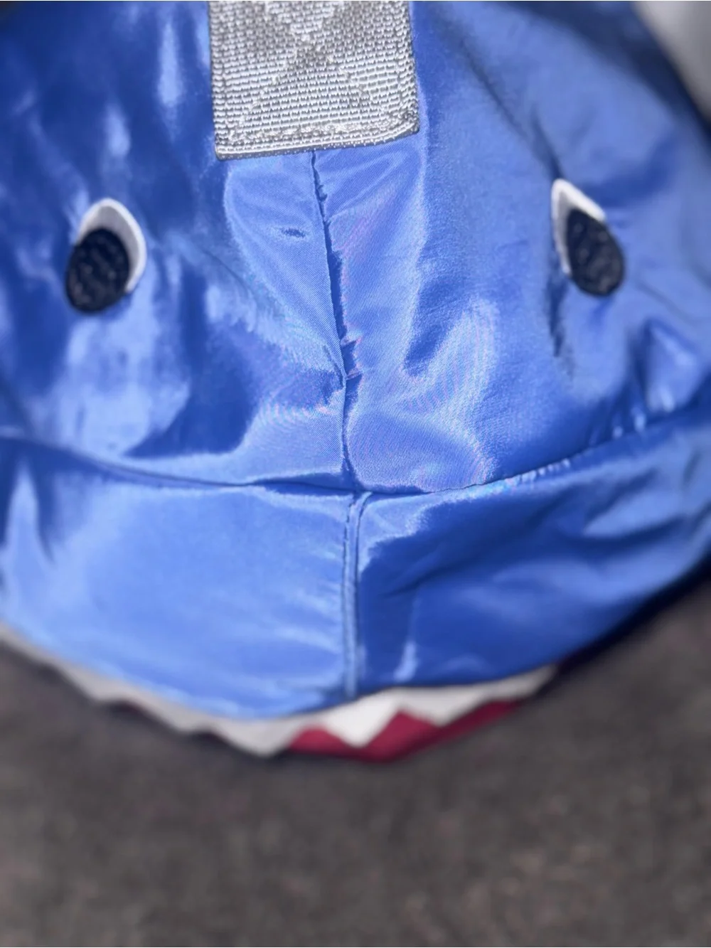 Blue Shark Novelty Swim bag- Fun Kids Bag